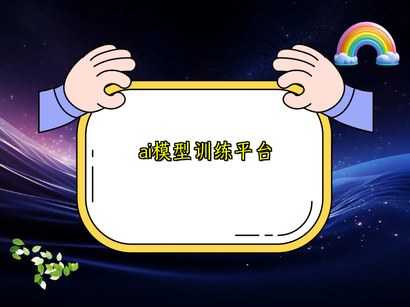 ai模型训练平台