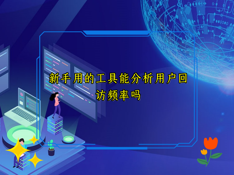 新手用的工具能分析用户回访频率吗