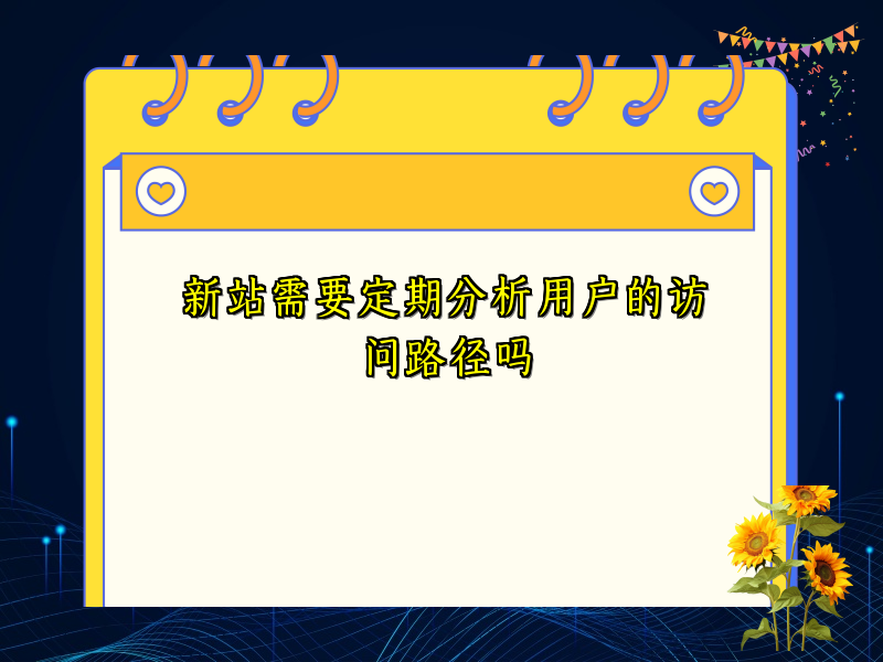 新站需要定期分析用户的访问路径吗