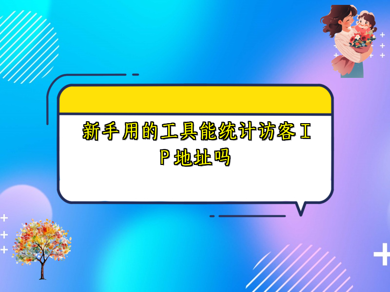 新手用的工具能统计访客 IP 地址吗