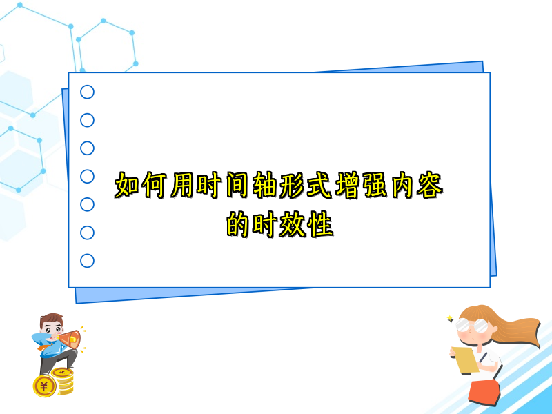 如何用时间轴形式增强内容的时效性