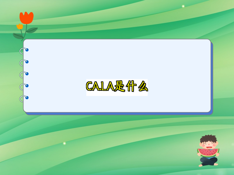 CA.LA是什么