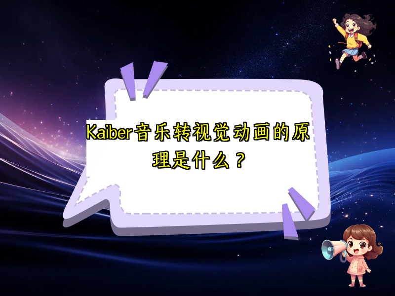Kaiber音乐转视觉动画的原理是什么？