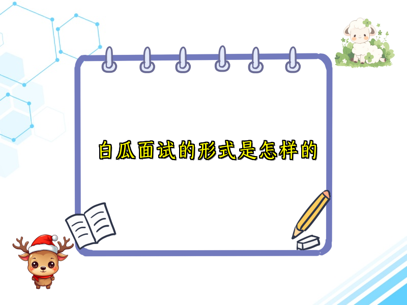 白瓜面试的形式是怎样的